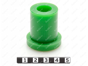Spring bushing, rear suspension., Product Code 3-10-146, Polyurethane, PU54/M80/зеленый, Image №1
