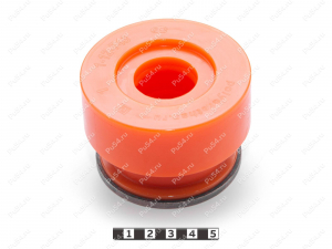 Подушка кузова 2 ряд нижняя, Product Code 1-12-743, Polyurethane, PU54/M72/оранжевый, Image №2