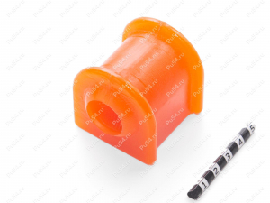 Втулка стабилизатора передней подвески,  ID =22,5мм, Product Code 40-01-007, Polyurethane, PU54/M72/оранжевый, Image №1