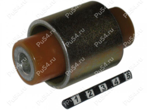 Lower control arm rear silent block, rear suspension (presed-in), Product Code 1-06-1846, Polyurethane, Image №1