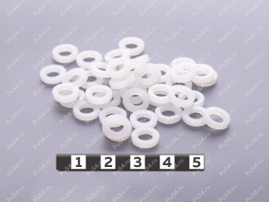 шайба ТАКИ.758491.023 10*5,5*2 полиэтилен ПВД, Product Code 33-78-285, Polyurethane, Image №2