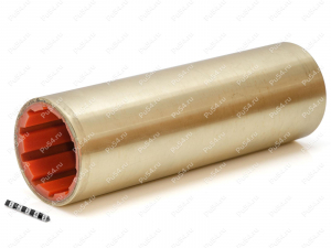 Goodrich Cutless bearing, Product Code 39-01-070YLa, Polyurethane, PU54i/K72/темно-оранжевый, Image №1