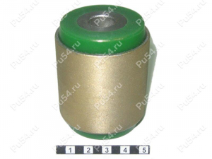 Lower control arm silent block,  rear suspension (pressed-in), Product Code 21-06-5291, Polyurethane, Image №1