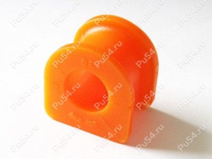 Stabilizer bushing, front suspension., Product Code 1-01-745, Polyurethane, PU54i/K72/темно-оранжевый, Image №1