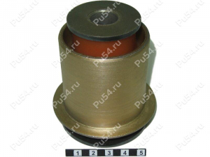 Lower control arm silent block, front suspension, Product Code 1-06-022, Polyurethane, Image №1