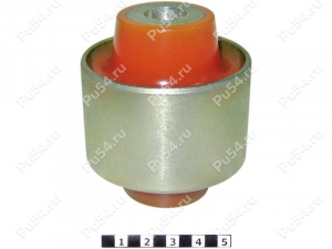 Lower control arm silent block, front suspension, Product Code 11-06-1725, Polyurethane, Image №1
