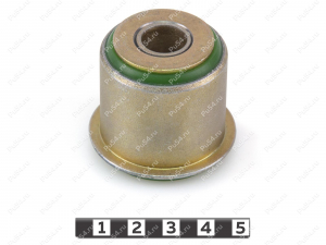 Upper control arm silent block, rear suspension, pressed-in, Product Code 19-06-1402, Polyurethane, PU54/M80/зеленый, Image №1