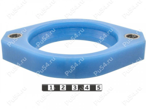 Front shock absorber strut spacer, 20 mm, Product Code 9-12-1362, Polyurethane, Полипропилен со втулками синий, Image №1