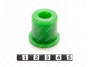 Втулка амортизатора верхняя мотоцикл УРАЛ, Product Code 55-03-004, Polyurethane, PU54/M80/зеленый, Image №1