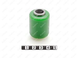 Сайлентблок рычага к раме, Product Code 55-06-017, Polyurethane, PU54/M80/зеленый, Image №1