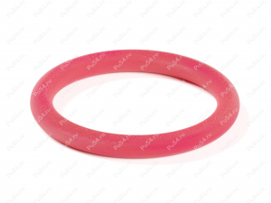 Кольцо 124*4 круглого сечения уплотнительное ORING полиуретан, Product Code 78-00-240006, Polyurethane, PU54/M92/красный, Image №1