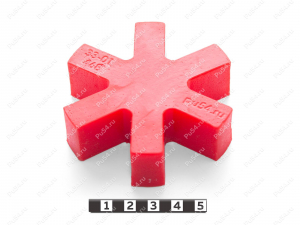 Sprocket GOST R 0894-96., Product Code 33-01-468, Polyurethane, PU54/M92/красный, Image №3