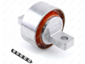Right trailing arm silent block, rear suspension (sectional), Product Code 16-26-144, Polyurethane, PU54/M72/оранжевый, Image №2