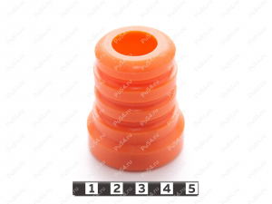 Отбойник заднего амортизатора, Product Code 7-07-009, Polyurethane, PU54i/K72/темно-оранжевый, Image №1