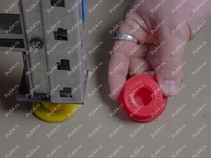 Колпачок-ножка на болт М16, Product Code 33-01-071, Polyurethane, PU54/M92/красный, Image №7