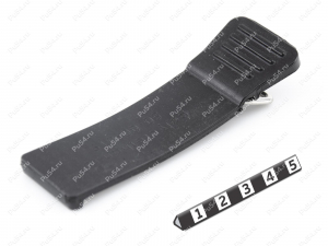 Seat fastening latche Yamaha snowmobile, Product Code 50-00-019, Polyurethane, PU54/M71/black, Image №1