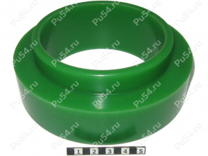 Spring spacer, rear suspension (lift +30 mm), Product Code 3-12-0143, Polyurethane, PW54/K80/светло-зеленый, Image №1