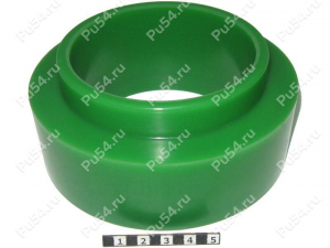 Spring spacer, rear suspension (lift +40 mm), Product Code 3-12-0144, Polyurethane, PW54/K80/светло-зеленый, Image №1