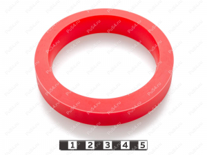 Уплотнение вращателя буровой установки 87*65.5*17, Product Code 33-78-007, Polyurethane, PU54/M92/красный, Image №1