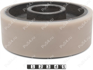 Wheel (restoration), Product Code 333-01-918, Polyurethane, PU54//K92/beige, Image №1