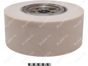 Wheel (restoration), Product Code 333-01-919, Polyurethane, PU54//K92/beige, Image №1