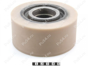 Wheel (restoration), Product Code 333-01-926, Polyurethane, PU54/K92/beige, Image №1