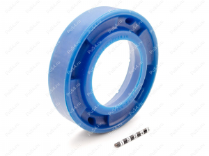Upper spring spacer, front suspension, Product Code 19-12-3310, Polyurethane, PU54/M87/синий, Image №2