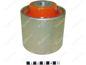 Upper control arm silent block, front suspension, Product Code 11-06-1726, Polyurethane, Image №1