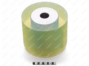 Вал малый D100 х d60 х H75 (восстановление), Product Code 333-01-1200, Polyurethane, PU54Q/E72/коричневый, Image №2