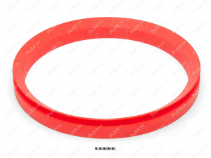 Уплотнение VE-500 488х548х65 VE-ring 500 PU, Product Code 70-08-910165, Polyurethane, PU54/M92/красный, Image №1