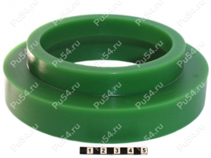Rear shock absorber strut spacer (top), 30 mm, Product Code 3-12-0273, Polyurethane, PW54/K80/светло-зеленый, Image №1