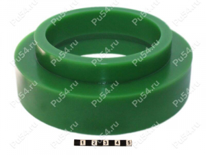 Rear shock absorber strut spacer (top), 40 mm, Product Code 3-12-0274, Polyurethane, PW54/K80/светло-зеленый, Image №1