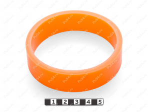 Кольцо D87 x d77 x H22, Product Code 33-01-1886, Polyurethane, PU54/M72/оранжевый, Image №1