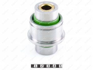 Hub higher silent block, rear suspension, pressed-in, Product Code 1-06-5401, Polyurethane, PU54/M80/зеленый, Image №2