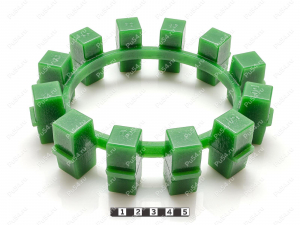 POLY-NORM 85 вставка муфты KTR, эластичная, Product Code 33-99-9065, Polyurethane, PU54/M80/зеленый, Image №1