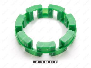 Элемент муфты TNM 148 / NM 148 аналог TSCHAN NOR-MEX RINGFEDER эластичный, Product Code 33-99-9227, Polyurethane, PU54/M80/зеленый, Image №1