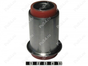 Low control arm silent block, front suspension, Product Code 16-06-137, Polyurethane, Image №1