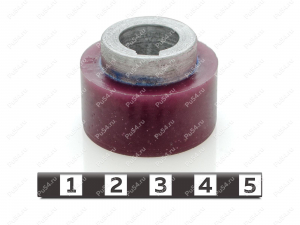 Roll (restoration), Product Code 333-01-832, Polyurethane, PU54/K87/purple, Image №1