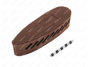 Recoil pad 122*38, 25mm, Product Code 33-17-037, Polyurethane, PU54/M71/black, Image №4