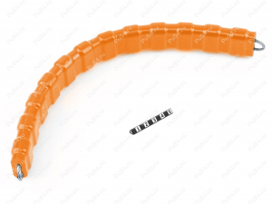 Snowmobile handlebar grab strap (steel core, no clamps), Product Code 33-00-8001, Polyurethane, PU54/M71/black, Image №3
