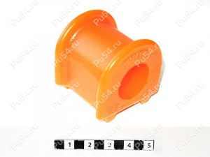 Stabilizer bushing, front suspension., Product Code 1-01-822, Polyurethane, Image №1