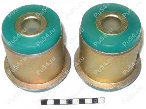 Upper control arm silent blocks set, front suspension (pressed-in) (2 pcs)., Product Code 3-20-9841, Polyurethane, Image №1