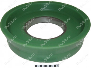 Concrete pump piston (restoration), Product Code 378-00-012, Polyurethane, green, Image №1