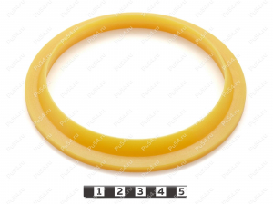 Грязесъемник 115*89*13 (216.01.004), Product Code 33-78-015, Polyurethane, PU54/M95/желтый, Image №1