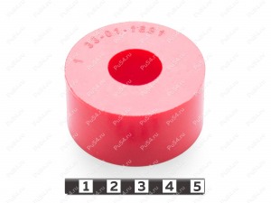 Втулка D52.5 x d 20 x H26, Product Code 33-01-1891, Polyurethane, PU54/K65/красный, Image №1