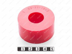 Втулка D52.5 x d22 x H26, Product Code 33-01-1892, Polyurethane, PU54/K65/красный, Image №1