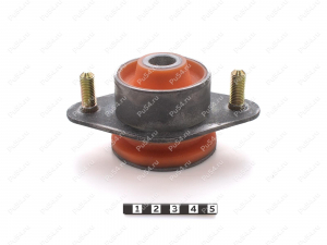 Виброопора, Product Code 33-12-028, Polyurethane, PU54/M72/оранжевый, Image №1