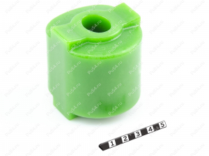 Control arm rear silent block, front suspension, Product Code 19-08-001, Polyurethane, PU54/M80/зеленый, Image №2