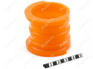 Steering rack cushion, Product Code 2-12-400, Polyurethane, PU54/M71/orange, Image №1