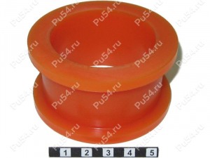 Steering rack cushion (round), Product Code 2-12-460, Polyurethane, PU54i/K72/темно-оранжевый, Image №1
